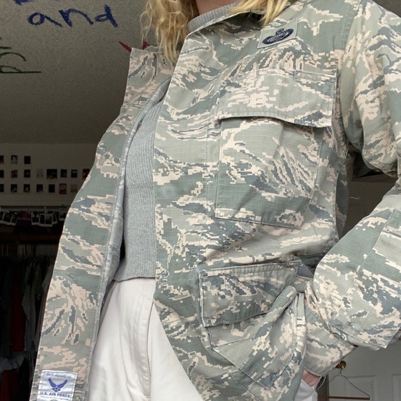 USA Airforce camouflage utility jacket - Picture 2 of 5